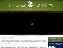 Tablet Screenshot of lagamarecohotel.com